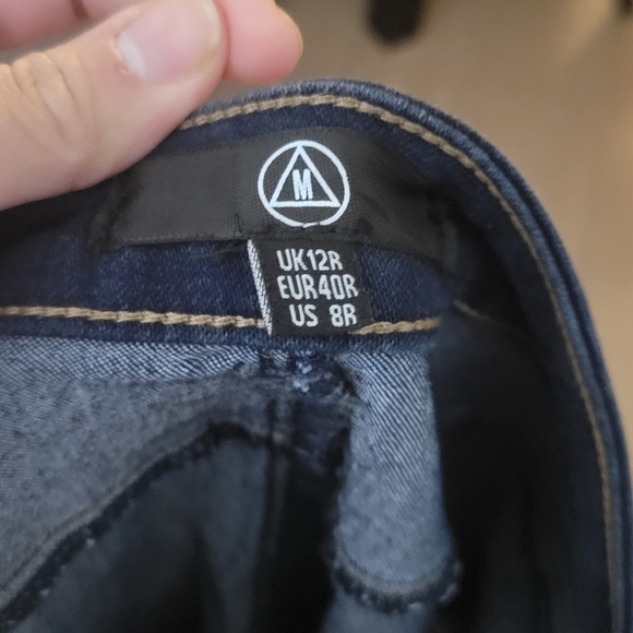 Dark wash navy jeggings - Picture 3 of 3